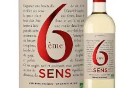 Le 6éme Sens Blanc,Bio,IGP Pays d’Oc,2022