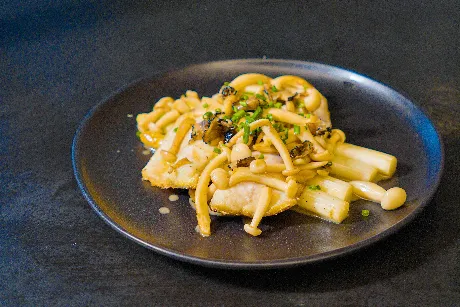 Pan fried Sea-bass