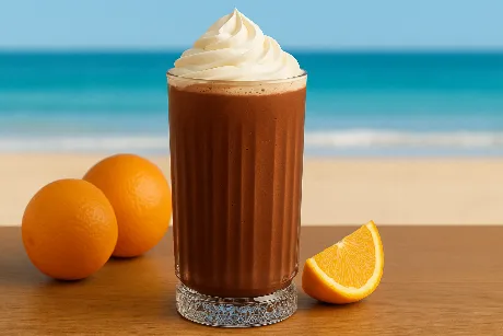 Iced Chocolate Orange Mocha