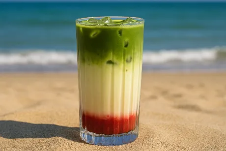 Strawberry Matcha 